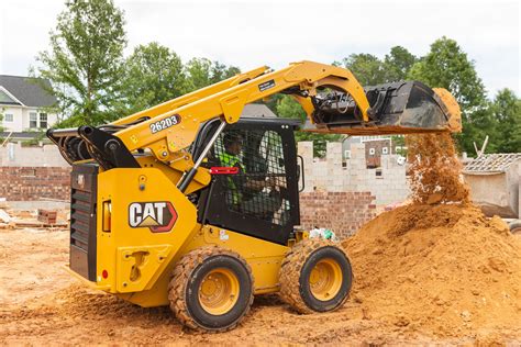 excavating with a skid steer|cat skid steer price new.